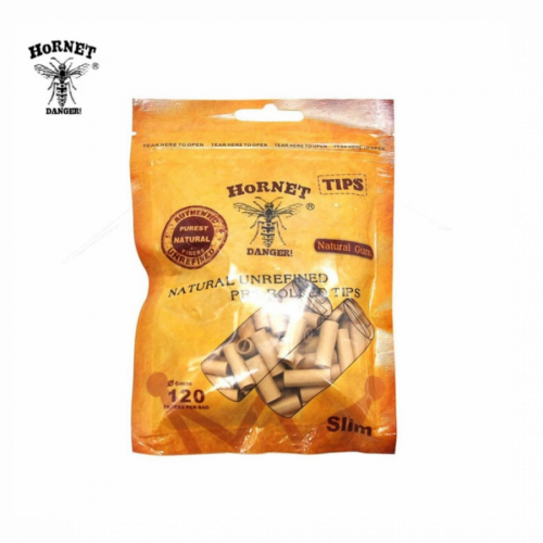 14032 Hornet Natural Unrefined rerolled tips 6mm