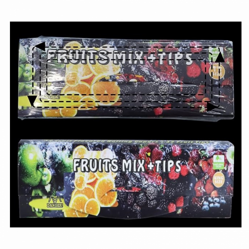 78115 HORNET Fruits Rolling Paper + Tips 78mm
