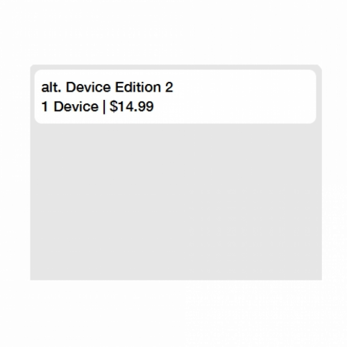 Alt Device Edition 2