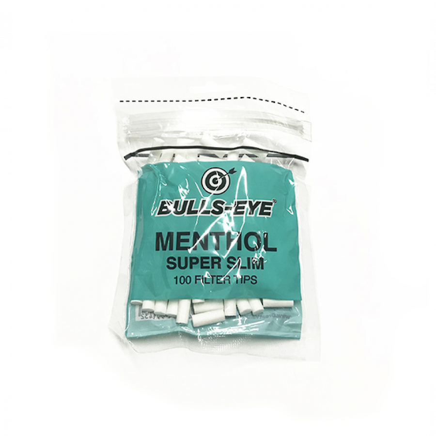 BULLS EYE menthol super slim filter