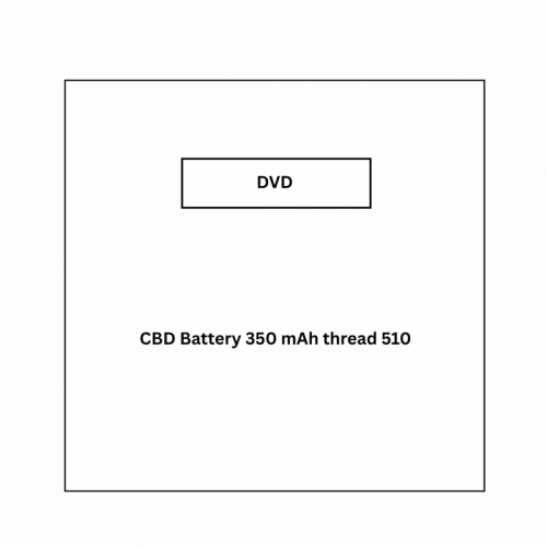 CBD Battery 350 mAh thread 510