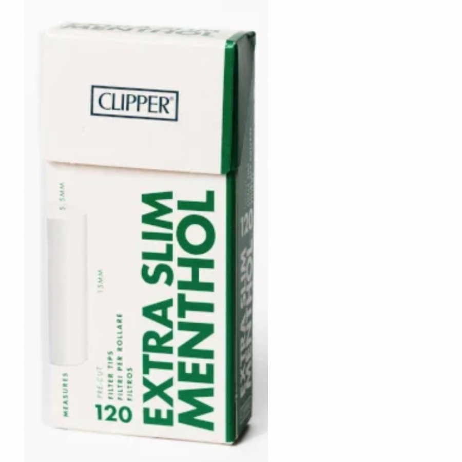 Clipper Menthol Filters Extra Slim DISCOUNT VAPOR & DAIRY