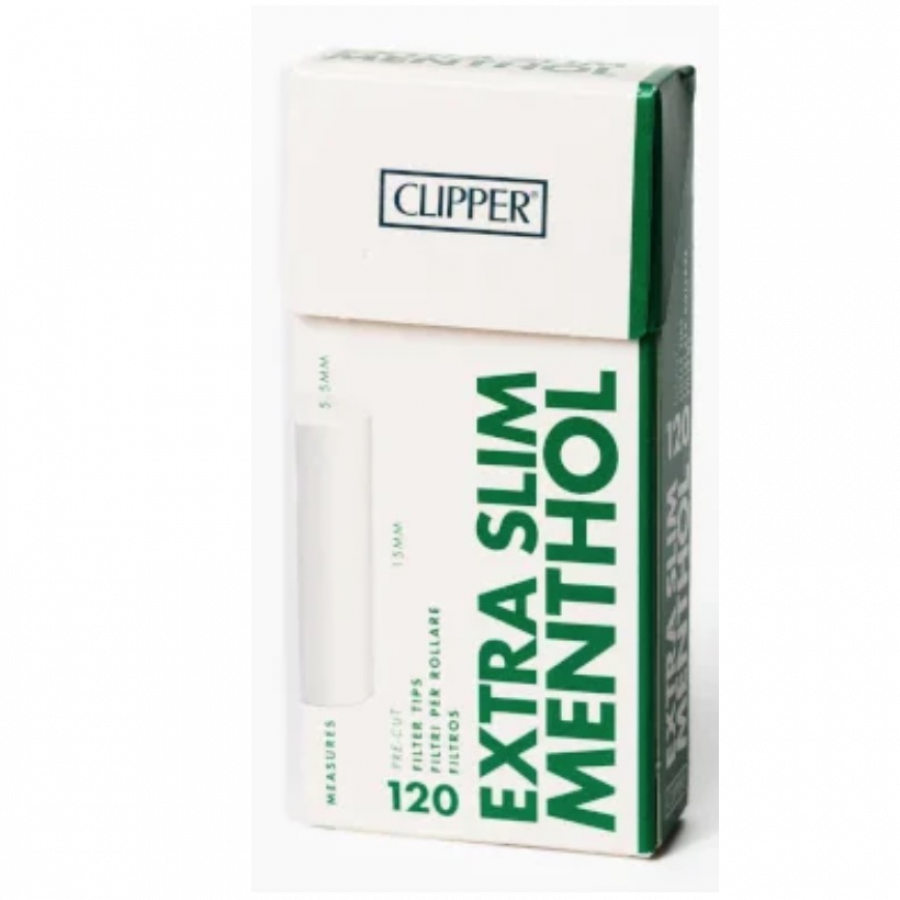 Clipper Menthol Filters Extra Slim