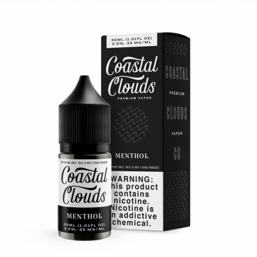 Coastal Clouds Salt Nicotine 30ml menthol