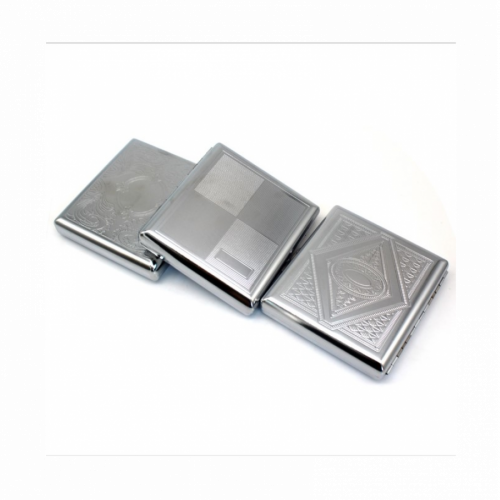 Double side Metal cigarette case