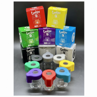 FD 100 Cookies Mag Glass Jar With LED Light