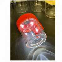FD 100 Cookies Mag Glass Jar With LED Light