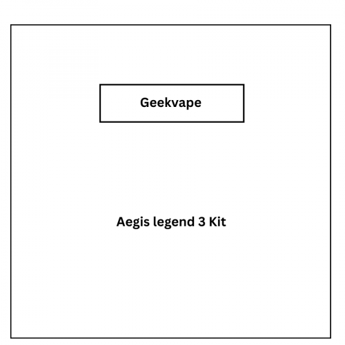 GeekVape Aegis legend 3 Kit