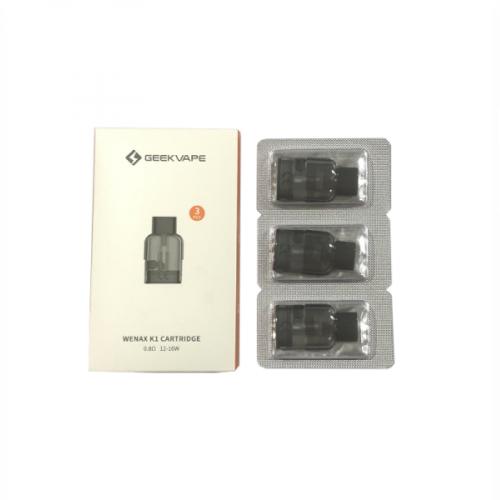 GeekVape K1 Catridge 2ml Pod 0.8ohm, 3pcs/pack