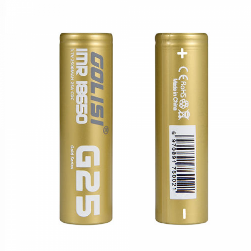 Golisi G25 18650 2500mAh/ 20a Batteries