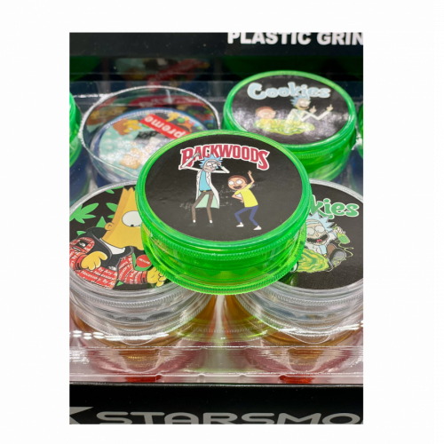 Grinder 1296 plastic grinder 60mm 3 layers