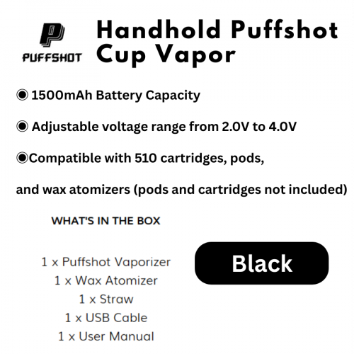 Handhold Puffshot Cup Vapor