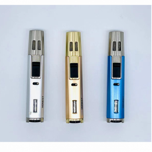 Honest Jet Lighter refillable dual blue flame