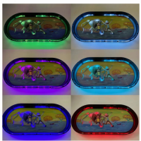 JL Z0023 Led Bluetooth audio rolling tray with sound control