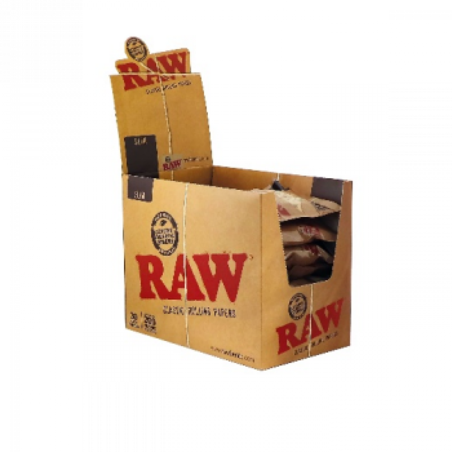 RAW CELLULOSE FILTERS SLIM D6mm L15mm