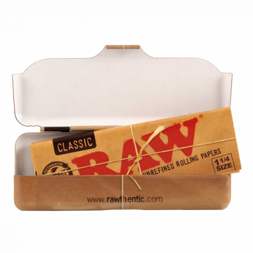 RAW Classic Paper Case Tin 1 1/4 Size