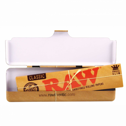 RAW Classic Paper Case Tin King Size