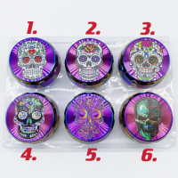 Rainbow Grinder 60mm Mexican skull 1030