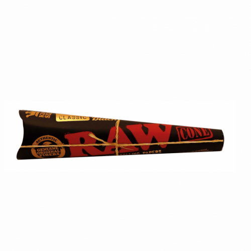 Raw Black Pre-rolled Cones - King Size 14597