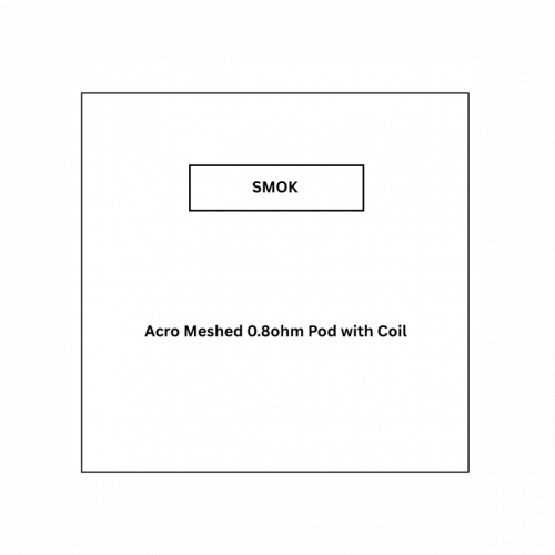 SMOK Acro Meshed 0.8ohm Pod with Coil