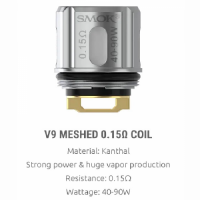 SMOK TFV9 Coil Meshed 0.15ohm