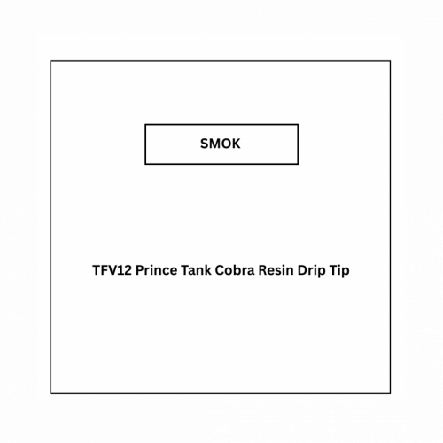 TFV12 Prince Tank Cobra Resin Drip Tip