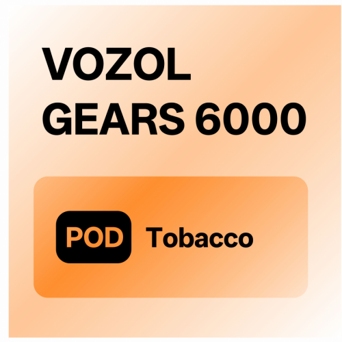 Vozol Gear S 6000 Puff Prefilled Pod