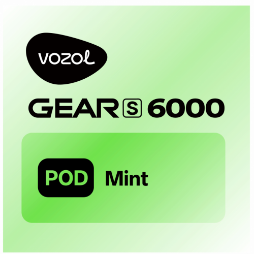 Vozol Gear S 6000 Puffs Prefilled Pod