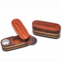 Sandalwood & Metal pipe with storage box