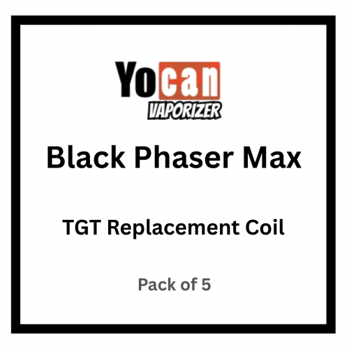 Yocan Black Phaser Max TGT Replacement Coil 5pcs