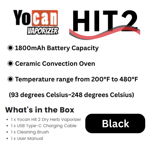 Yocan Hit 2 Dry Herb Vaporizer