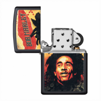 ZIPPO Bob Marley Black Matte 49154