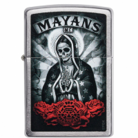 ZIPPO Mayans Brushed Chrome 49019