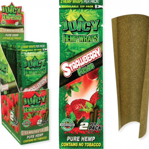 JUICY Hemp Wraps Strawberry Fields