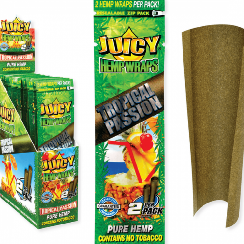 JUICY Hemp Wraps Tropical Passion