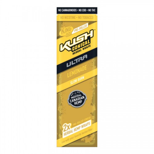 KUSH Pre-Rolled Wraps Lemonade