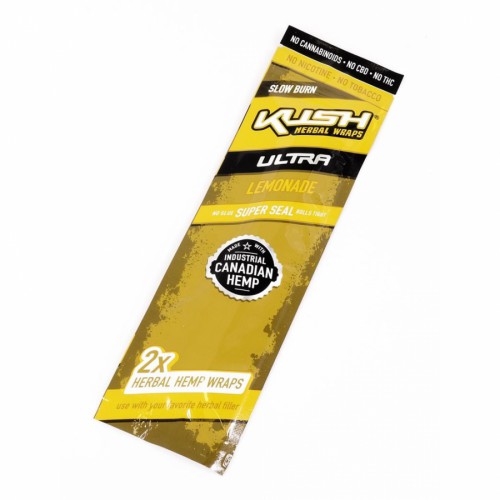 KUSH ULTRA HERBAL WRAPS Lemonade