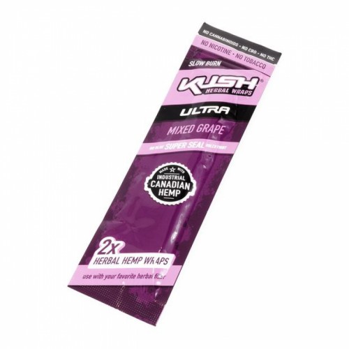 KUSH ULTRA HERBAL WRAPS Mixed Grape