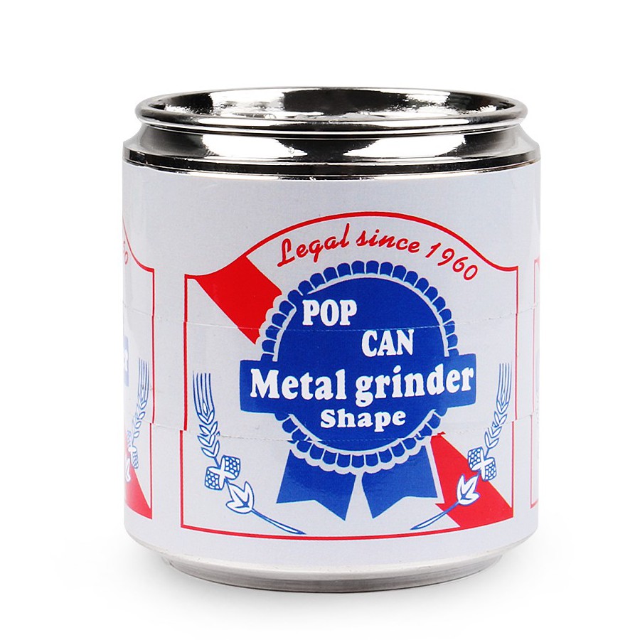 Multilayer Metal Beer Cans Grinder 55mm Pop Can