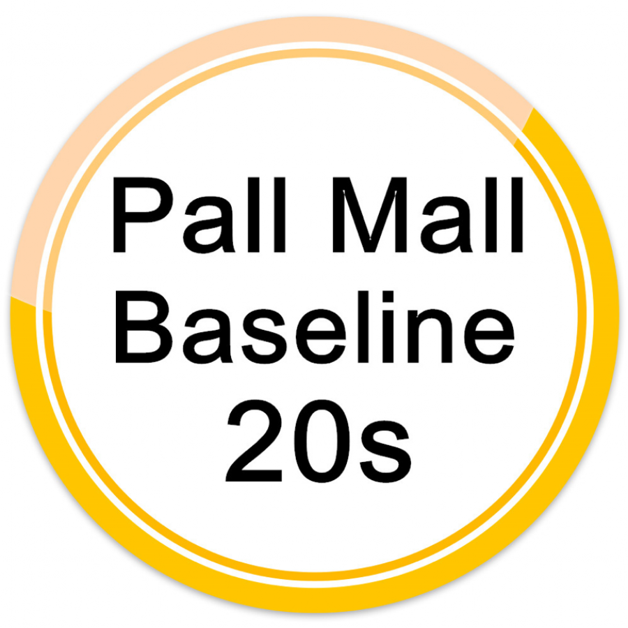 PALL MALL BASELINE 20s 25s