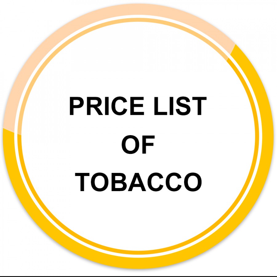 Price List of Tobacco