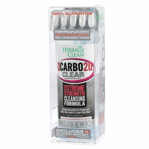 QCarbo20 Clear Extreme Strength Cleansing Formula