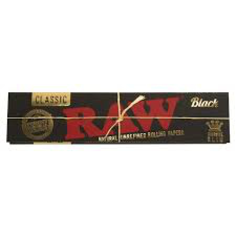 RAW Black Kingsize Slim Rolling Paper