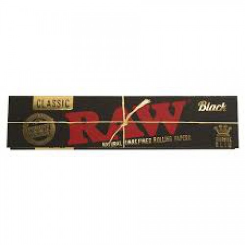 RAW Black Kingsize Slim Rolling Paper