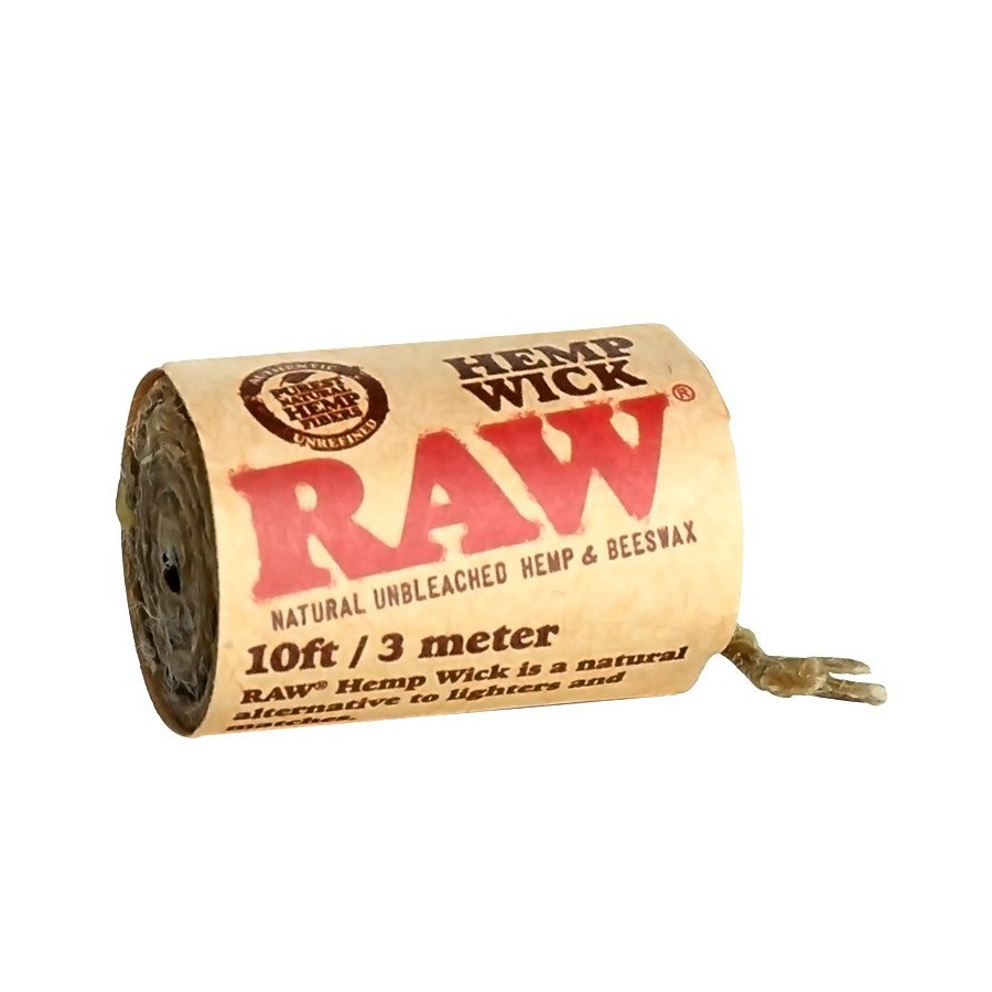 Raw Hemp Wick Beeswax