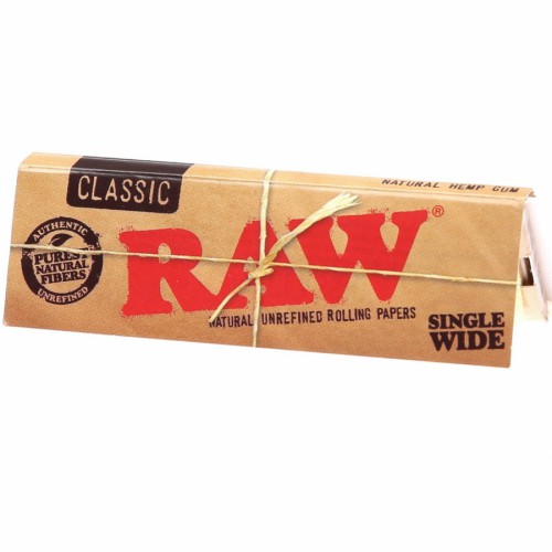 RAW Classic Single Wide Rolling paper