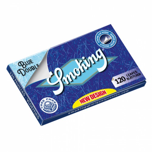 SMOKING Blue Double Rolling Paper