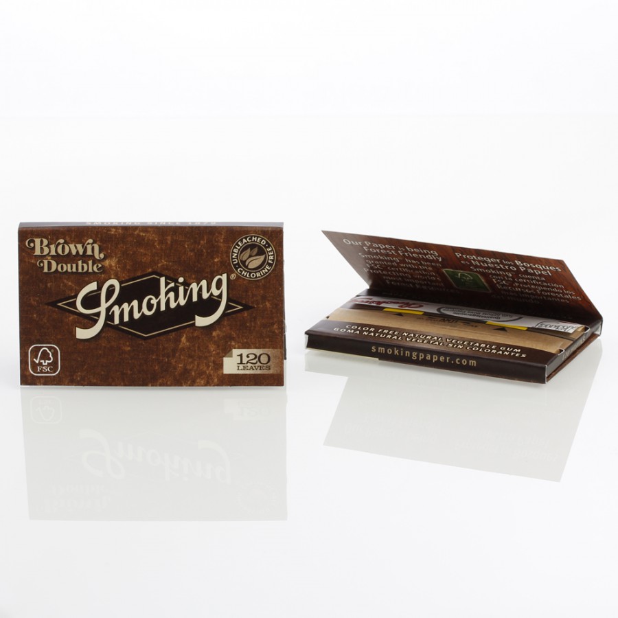 SMOKING Brown Double Rolling Paper